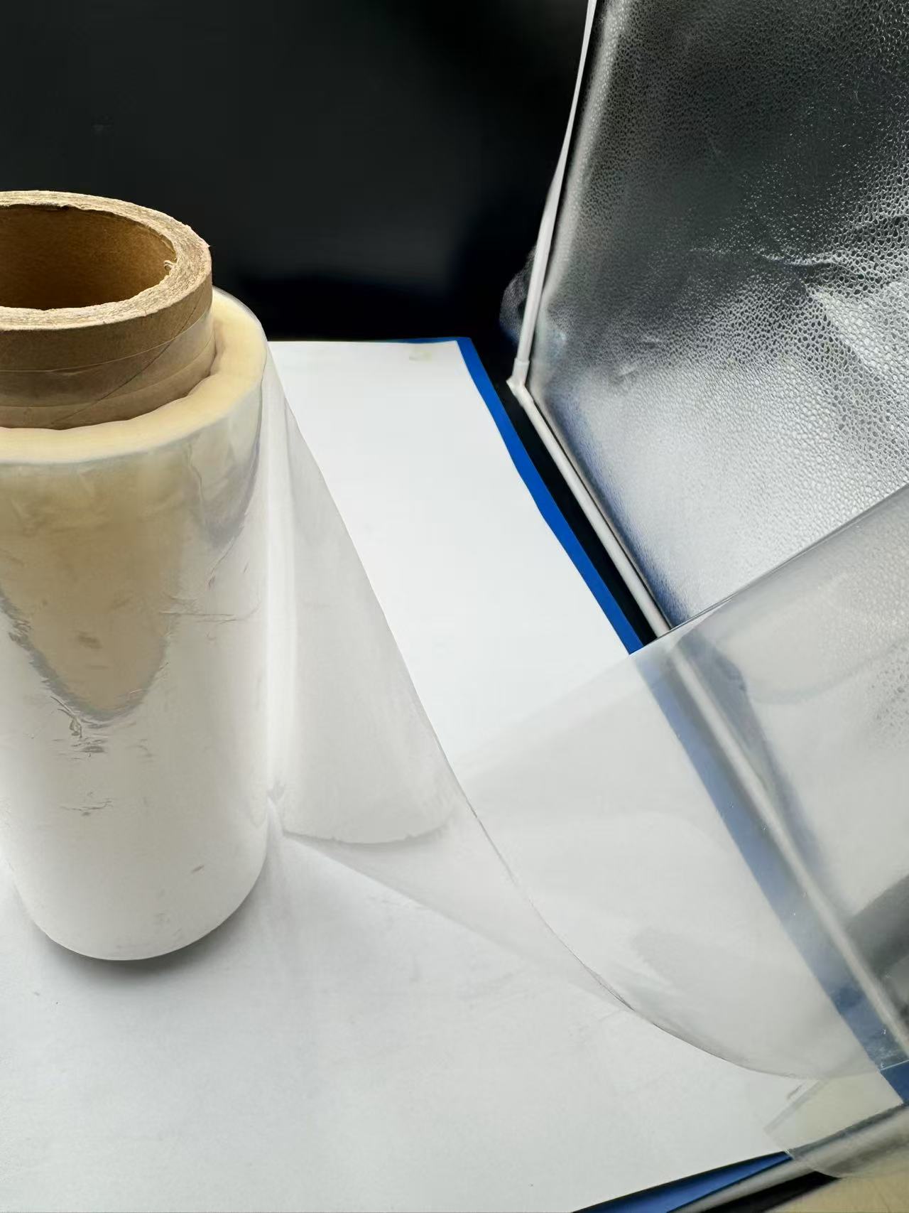 Transparent PE/EVA film