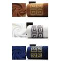 Wholesale cheap cotton towel set with embroidery