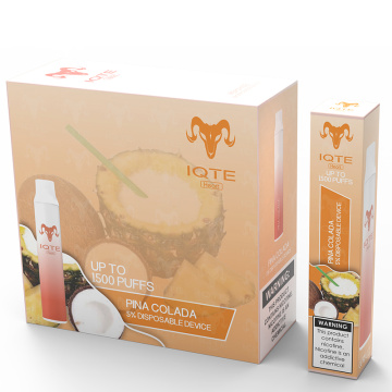 Hot sales Iqte Heart 1500 Puffs Disposable Vapes