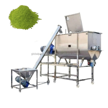 2000l horizontale roestvrijstalen poederblender met vacuüm voor chemicaliën
