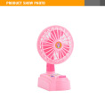 Brinquedo de plástico rosa Mini ventilador para crianças