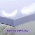 Gel-Infused Memory Foam Lavender Ventilated Mattress Topper