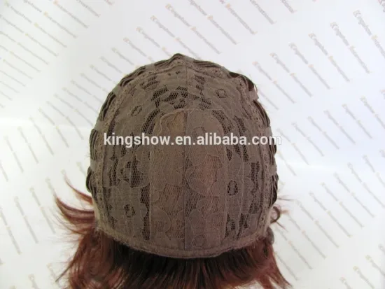 top quality short machine made synthetic wig