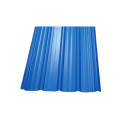 trapezoid prepainted 24 26 28 29 30 gauge gi galvanized sheet sheet lembaran bumbung biru logam
