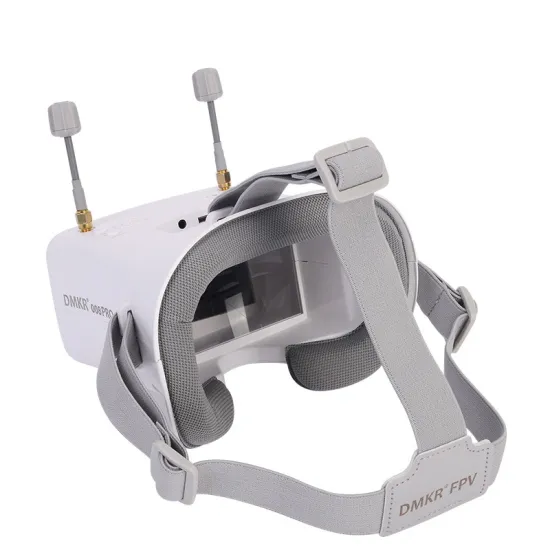 008D PRO FPV Goggles for Drones with 5.8GHz ELRS, 4.3-inch Analog FPV Drone Goggles and Headstrap