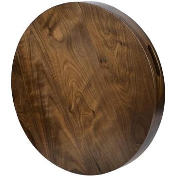 Round Wooden Tray Wood Tier Tray For Food