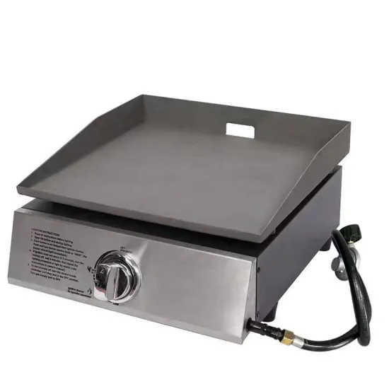 Portable Gas and Charcoal BBQ Grill: Smokeless Outdoor Cooking Solution
