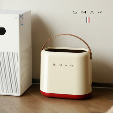Portable Double-Layer Trash Can: Perfect Home Companion for Large Volume and Simple Needs