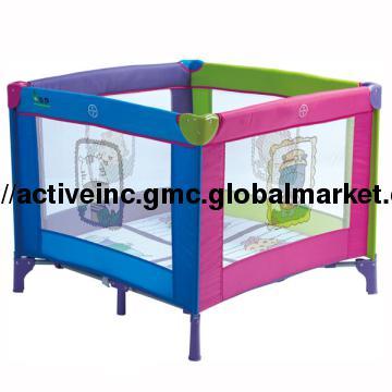 Square Colorful Baby Playpen