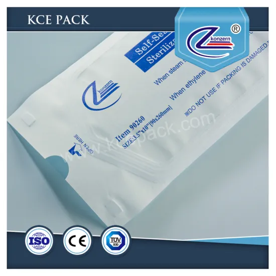 Disposable pouch bag for packing cotton