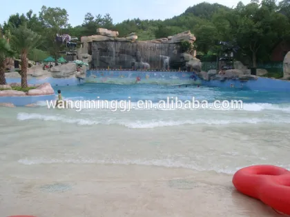 2016 artificial Tsunami Pool blasting vacuum row wave starter or maker in Water Park