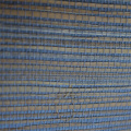 Art mural en jonc de mer fabriqué à la main pour des espaces minimalistes modernes
