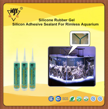 Silicone Rubber Gel And Silicon Adhesive Sealant For Rimless Aquarium