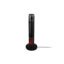 Calentador de chimenea de torre de 2000w (negro)