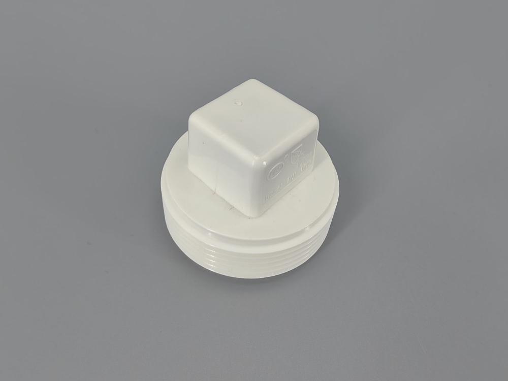 Pvc Pipe Fitting Cleanout Plug Mpt, High Quality Pvc Pipe Fitting