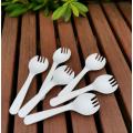 Compostable PLA Eco jednorazowe plastikowe sztućce Spork