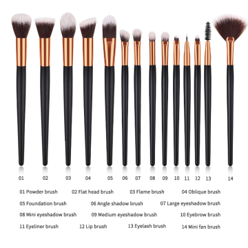 Professional Wooden handle Makeup Brush