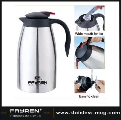 Stainless steel coffee hot pot / tea pot set / coffee pot