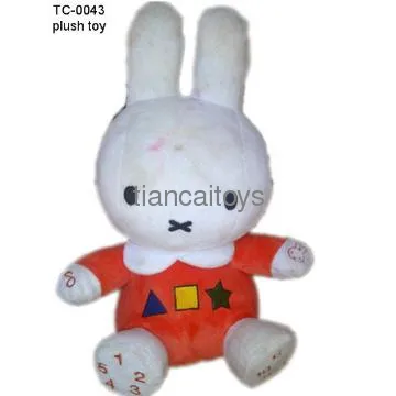 very cute plush toy bunny