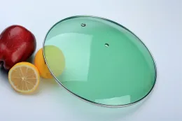 C type glass lid for frying pan