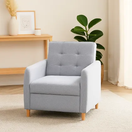 Elegant Sleek Single Chair Set for Home Decor