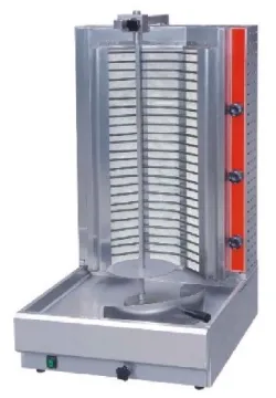 Electric shawarma, adjustable