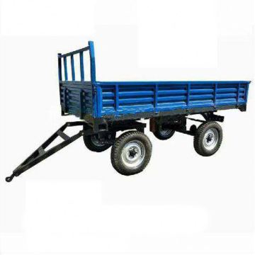 4 Wheel Mini 1.5t Agriculture Tipping Trailer for Small Farms