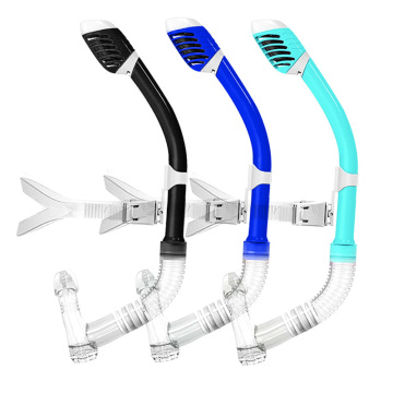 Snorkeling del tubo a secco per bambini - bocchino in silicone per nuotare e allenarsi