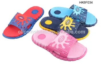 2017 Summer beach EVA kids slide slipper