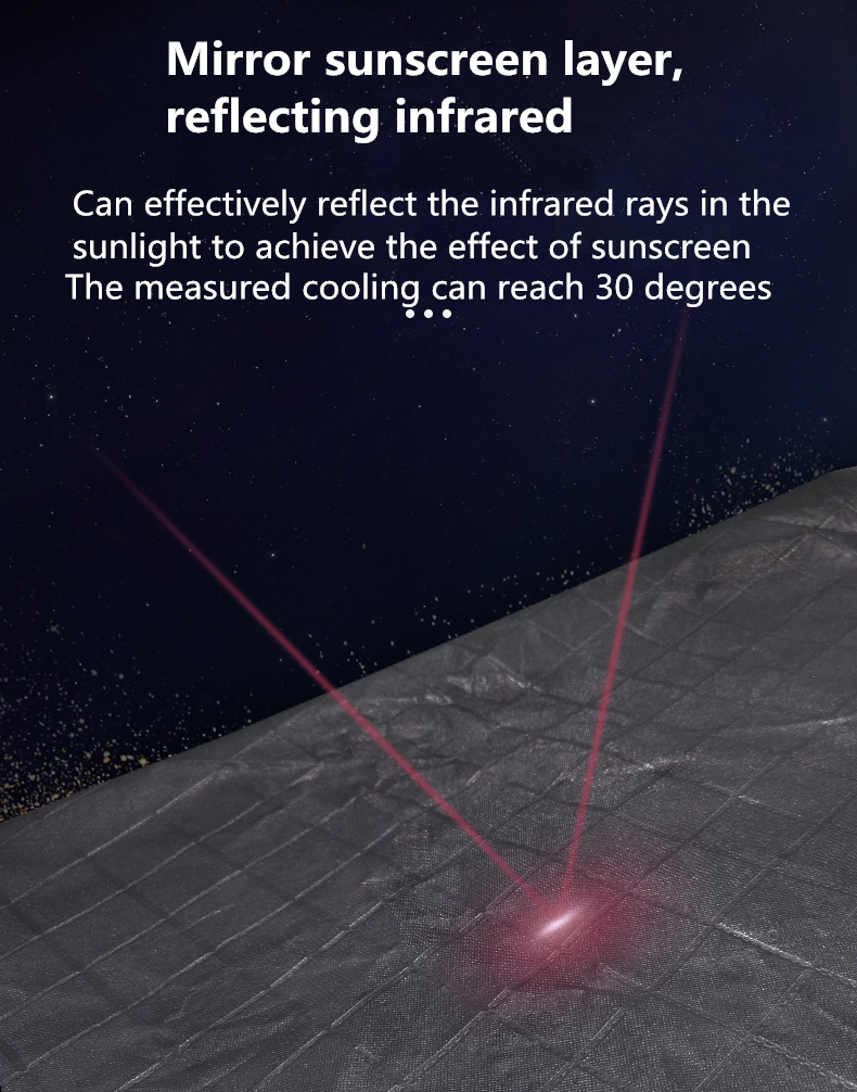 Aseguramiento comercial de buena calidad UV resistente a los rayables cubierta de automóvil de nylon impermeable al aire libre