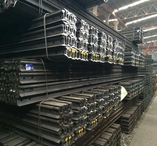 Standard Heavy Railway Steel Rail Steel Products Steel Rail