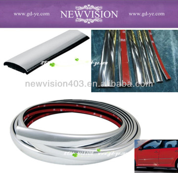 Silver chrome auto accessories for car protection window guard