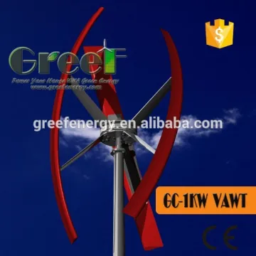 Wind Power Generator Type vertical axis wind turbine 1KW for sale