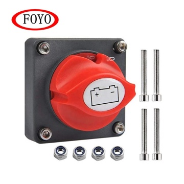 Foyo Brand 12-48V Car Waterproof Battery Disconnect Isolator Switch for Boat