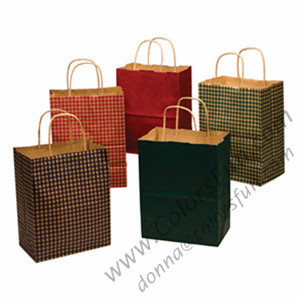 Brown Kraft Paper Shopping Bags