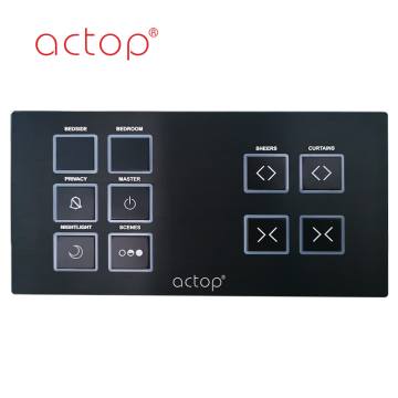Smart hotel switch with solution