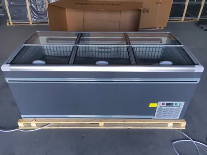 Deep Ocean Island Freezer Commercial Display: Combining Efficiency and Elegance in Supermarket Design