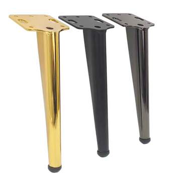 Modern Luxury Chrome Furniture Legs - Sofa, Bedside Bench, Console, Steel, Gold, Metal
