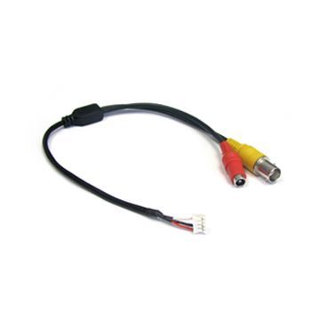 CCTV Cable, Designed for Dome Cameras with BNC and DC Female Plugs