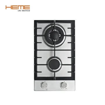 2 Burner Gas Hob Stainless Steel Gas Cooktop Wholesale