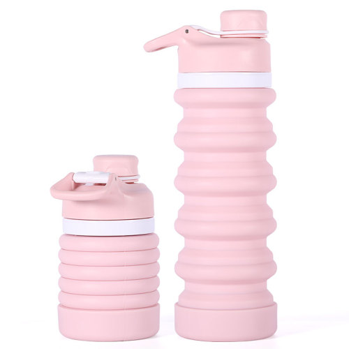 Silicone Folding Bottle Foldable Collapsible Custom Logo Hot Selling
