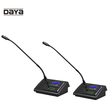 DX-7350C/D 투표 및 비디오 추적 기능이있는 대형 회의 시스템