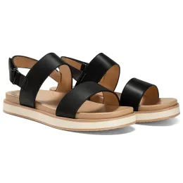 Women's Arch Support Adjustable Strap Flat Sandals
