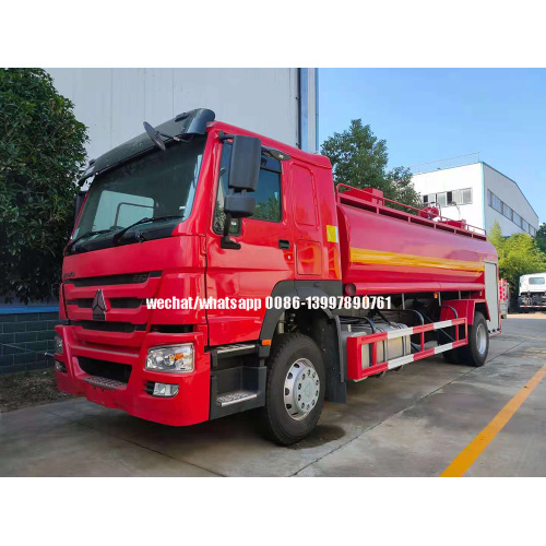 SINOTRUCK HOWO Water Tank Truck With Fire Pump