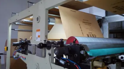 Semi-Automatic Kraft Dunnage Air Bag Making Machine