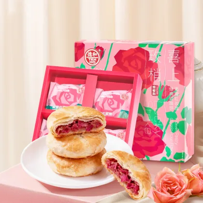 Double-petaled Red Rose Pie