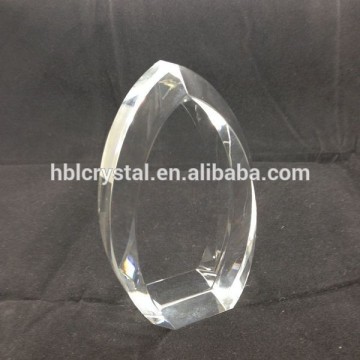 Personalized 3D Laser Engraved Crystal Block For Business Souvenir Gifts