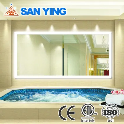High-End Hotel Project LED llluminated Bathroom Mirror