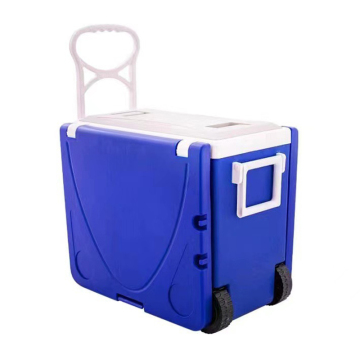 High-Quality Multifunctional Storage Ice Beer Cooler Box with Handle, Wheels, Table, and Chair