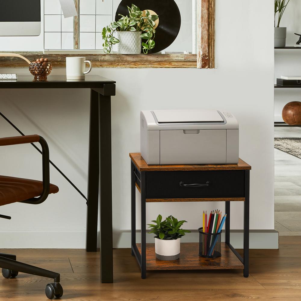 Printer Desk With Drawer